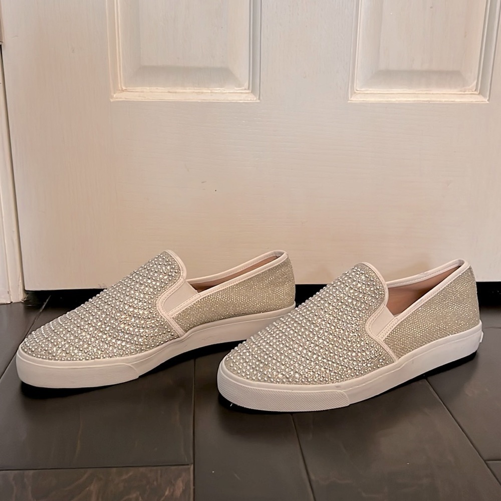 INC international concepts blinged slip on 9W